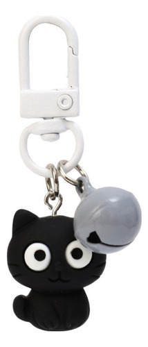 Llavero Con Forma De Gato Negro, Divertida, Creativa, Versát