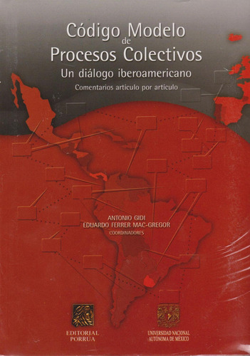 Código Modelo de Procesos Colectivos: No, de Sin ., vol. 1. Editorial Porrua, tapa pasta blanda, edición 1 en español, 2008