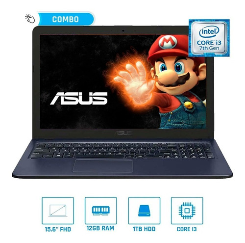 Portatil Asus X543ua Intel Core I3 1tb 12gb 15,6 Hd Laptop