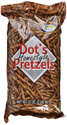 Pretzels Homestyle De Punto - 2 Lb Bolsa (pack De 3)