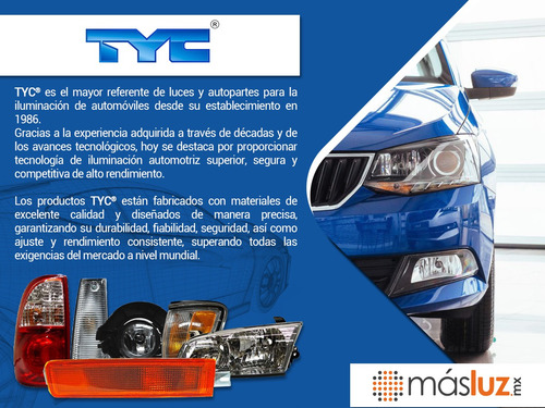 Set De Faros Niebla S/foco Seat Ibiza 01/02 Tyc