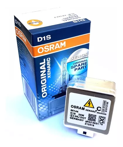 Lâmpada D1S Osram Xenarc Classic Reposição 4300K Xenon Unidade 12V 24V