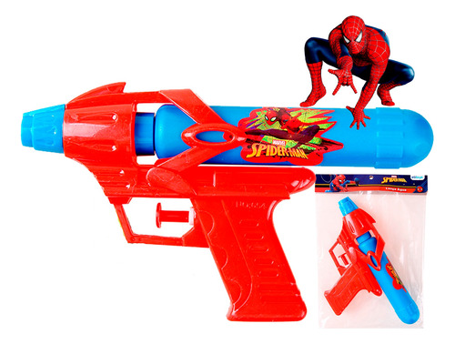 Lança Agua Spider Man Brinquedo Infantil Etitoys