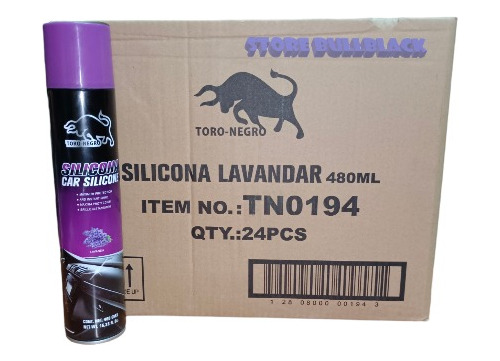 Silicona Limpiador Autos 480cc Brilla Protege Caja 24unid