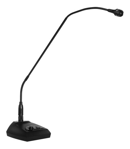 Microfone De Mesa Profissional Gooseneck Sk-mc170 Skypix Cor Preto