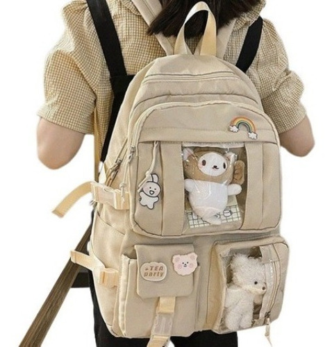 Mochila Moda Mujer Colegio Coreano Kawaii