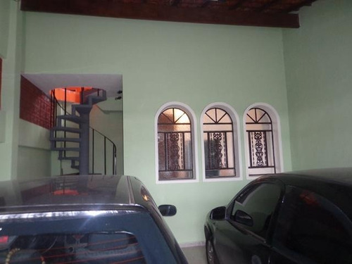 Imagem 2 de 15 de Sobrado À Venda, 3 Quartos, 2 Vagas, Luzita - Santo André/sp - 34962