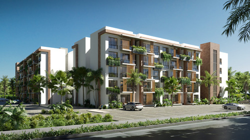 Apartamentos En La Playa De 1,2 Y 3 Habitaciones Con Amplias Terrazas Y Campos De Golf En Punta Cana, Republica Dominicana