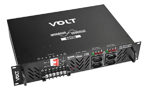 Inversor Senoidal Rack 2u +/- 48vdc - 127vac 600w Volt