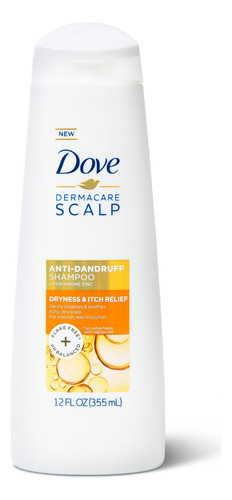 Champú Anticaspa Dove Dermacare Scalp 12 Fl Oz