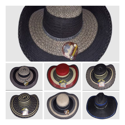 Sombreros Tipicos Cololombiano Adultos Standard Unisex