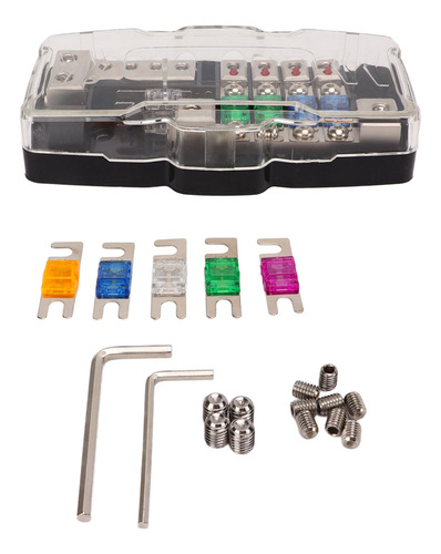 Portafusibles De Audio Para Coche, Portafusibles Estéreo Anl