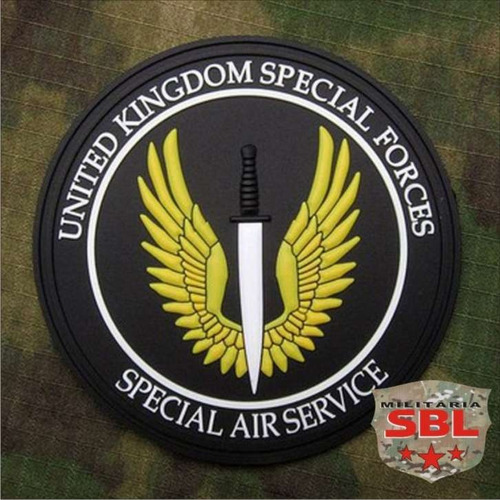 Patch Emborrachado Sas Forças Especiais Inglaterra