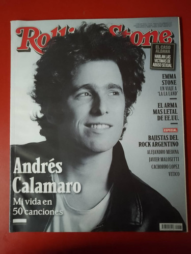 Revista Rolling Stones 227 Andres Calamaro Emma Stone 