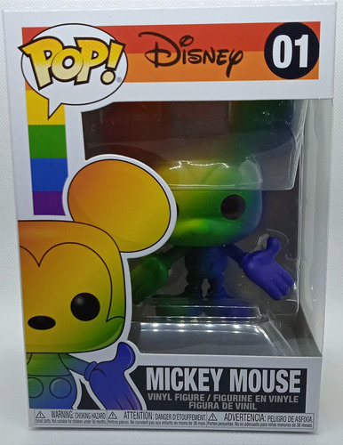 Funko Pop Mickey Mouse Disney #01 Figura De Vinil (Usado)
