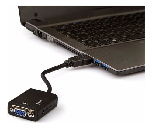 Cable conversor Hdmi X Vga y adaptador de proyector HDTV