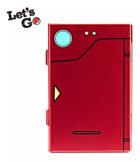 Funda Aluminio Version Pokemon Para 6 Juegos Nintendo Switch