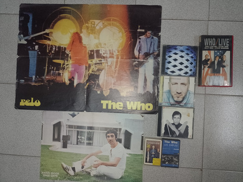 Cd The Who Cassette + Regalos Onda Beatles Stones Cream Bob