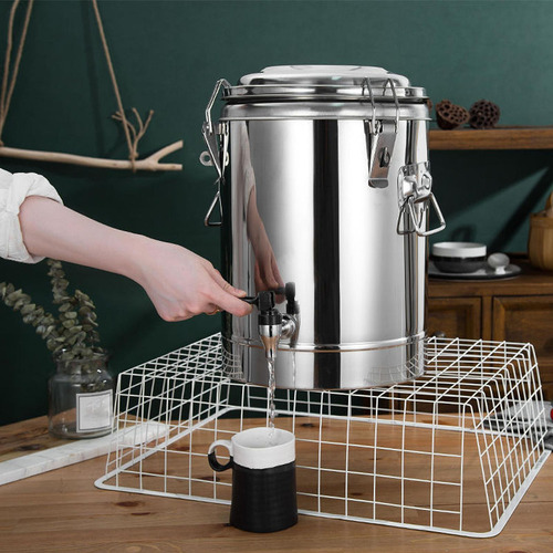 Dispensador De Bebida Fría Caliente Barril Aislado 10l