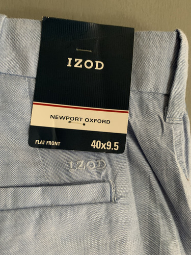 Short Izod Para Caballero Talla 40 Azul Cielo !! (Usado)
