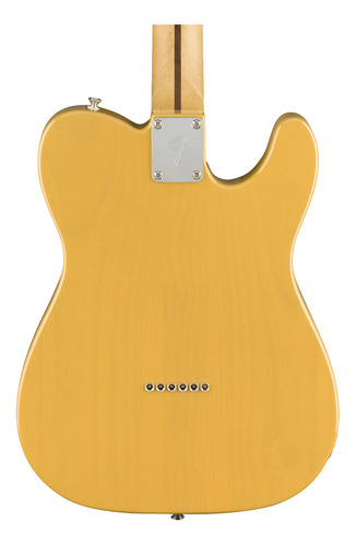 Guitarra eléctrica para zurdo Fender Player Telecaster de aliso butterscotch blonde brillante con diapasón de arce