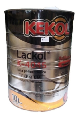 Laca Poliuretanica Al Solvente Brillante K-4045 10 Lts Kekol