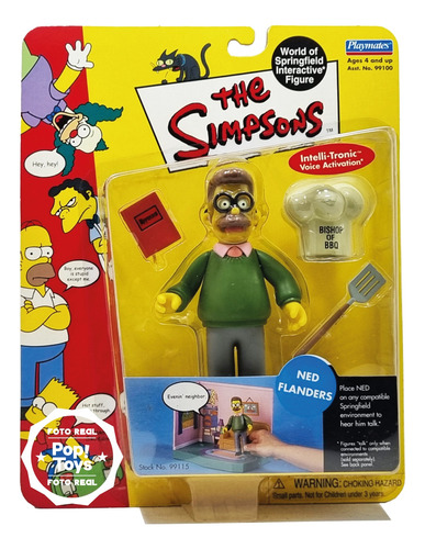 Playmates - The Simpsons - World Of Springfield Ned Flanders