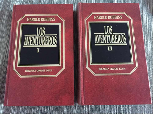 Los Aventureros - 2 Tomos - Harold Robbins - Grandes Éxitos