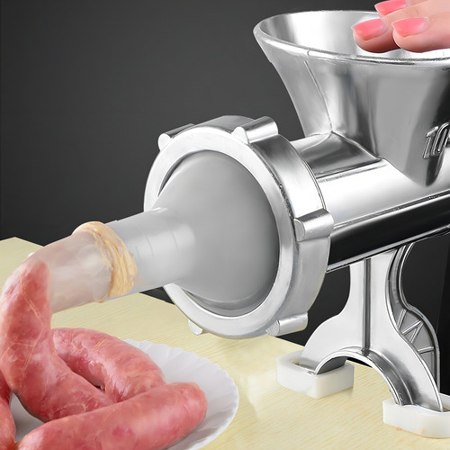 Molinillo de carne molida, galleta, máquina de moler manual