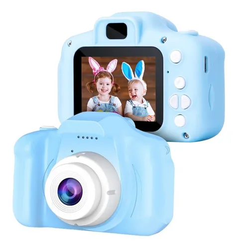Imagen 1 de 8 de Mini Cámara Portátil Para Niños + Tarjeta De Memoria 32g