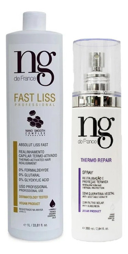 Ng De France Liss Fast 1 Litro + Thermo Repair 120ml