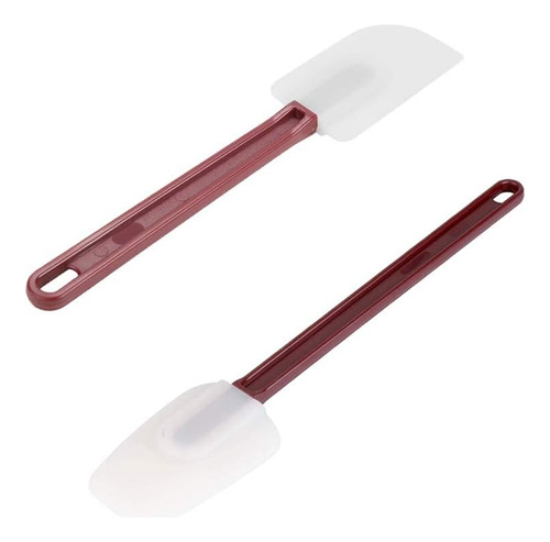 Juego De 2 Espátulas De Silicona Resistentes Al Calor