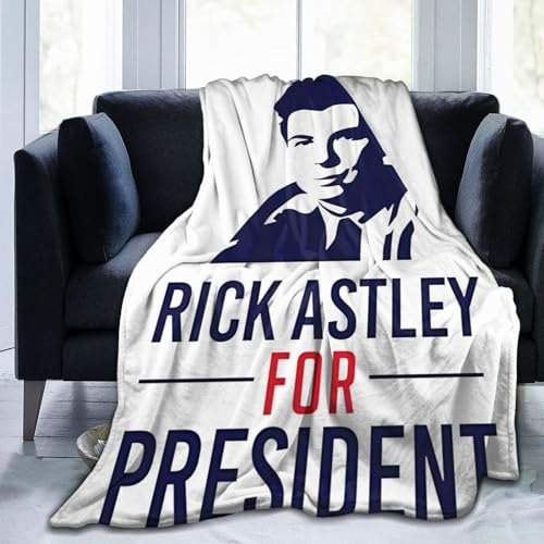 Rick Music Astley Singer Manta De Franela Para Cama Ultra Su