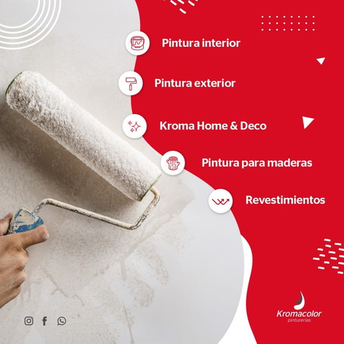 Imagen 10 de 10 de Latex Casablanca Pro Interior Exterior X 10 Lts