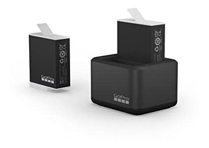 Imagen 2 de 4 de Cargador De Bateria Dual Gopro + 2 Baterias Hero 11/10/9