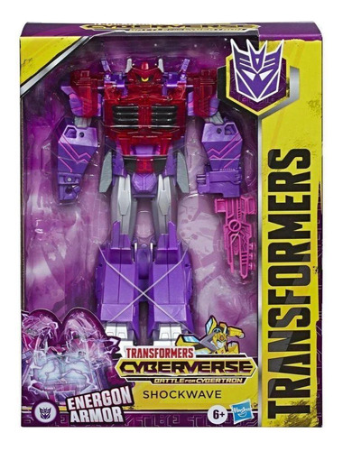 Boneco Transformes Cyberverse Ultimate Roxo - E1885 - Hasbro