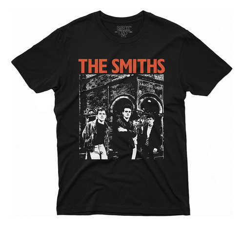 Playeras Rock City The Smiths Morrissey New Order The Cure