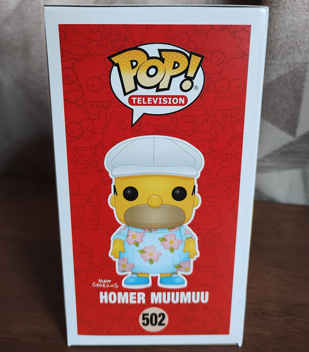 Funko Pop! Homer Muumuu (special Edition) + Protector (Usado)