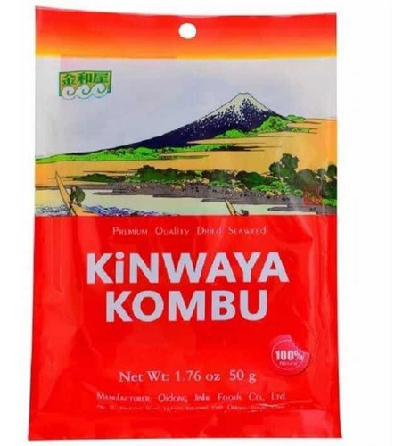 Algas Kombu Kinwaya X 50 Gr