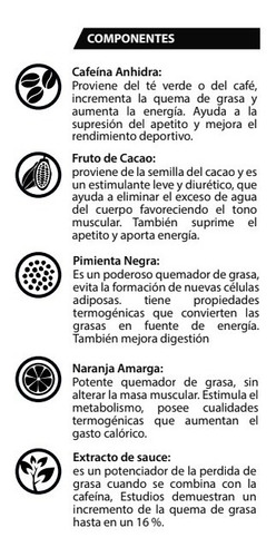 Imagen 3 de 4 de Quemadores De Grasa Con Invima