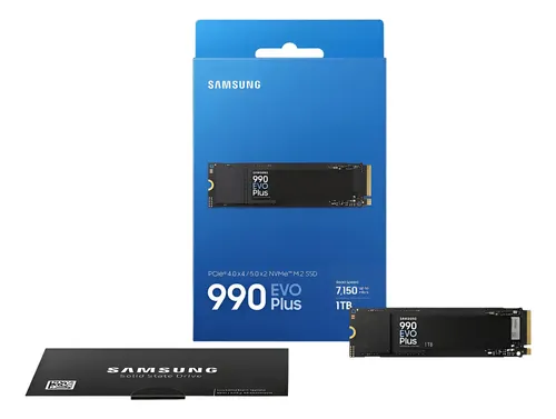 Foto real de Samsung 990 EVO Plus 1TB