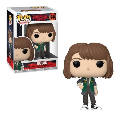 Boneco Funko Pop Robin Buckley 1244 Stranger Things Netflix