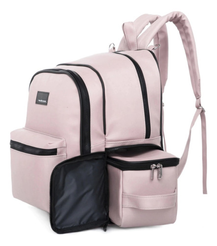Mochila Maternal Alfonso Cod.b4600 Color Rosa