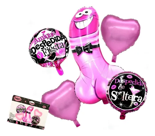 comprar Set De 5 Globos Decorativos Para Despedida De Soltera