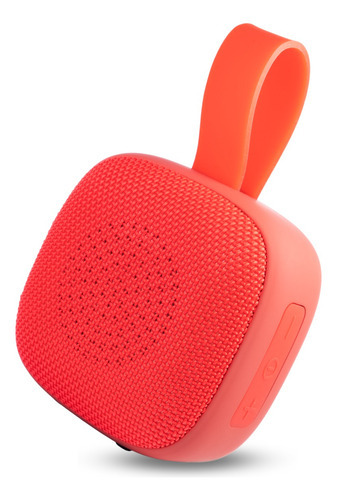 Alto-falante Caixa Som Bluetooth Portátil Resistente Água Cor Vermelho