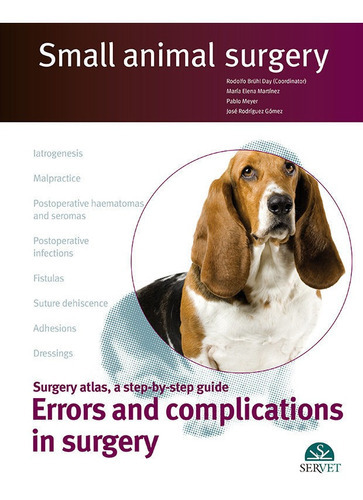 Small Animal Surgery. Errors And Complications In Surgery, De Bruhl Day, Rodolfo. Editorial Servet, Tapa Dura En Inglés