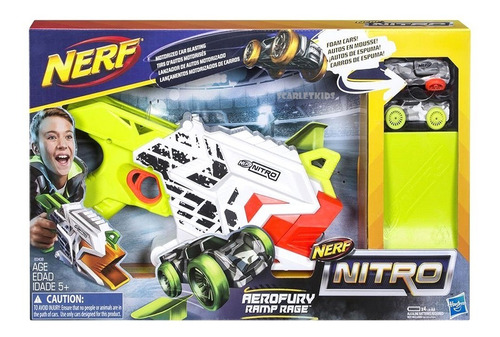 Nerf Nitro Aerofury Ramp Rage + 2 Autos Hasbro Original