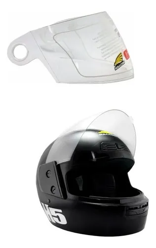Visor Casco Halcon H5 Ruta 3 Motos MercadoLibre