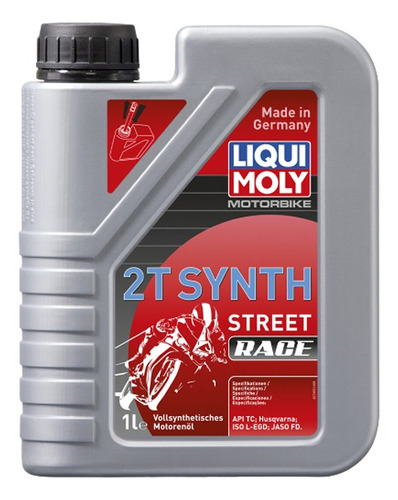 Racing Synth 2t Liqui Moly 1l Aceite P/motos Motor 2 Tiempos