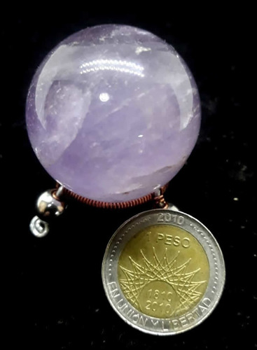 Bola Esfera De Cristal Amatista Natural / Améthystos Violeta